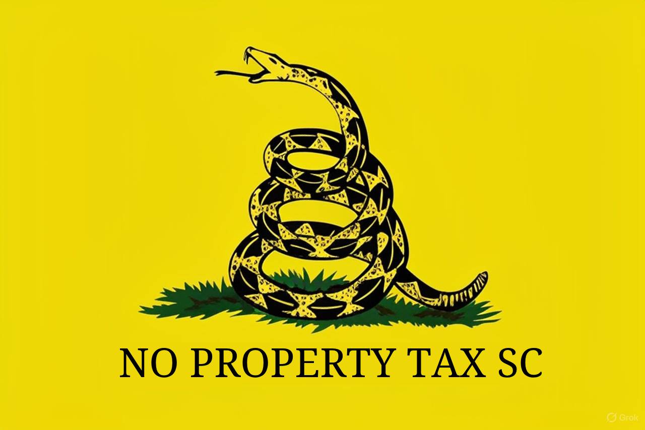 No Property Tax SC Flag